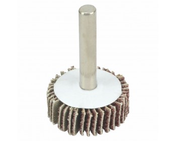 30mm x 10mm, 80 Grit Miniature Aluminium Oxide Flap Wheel